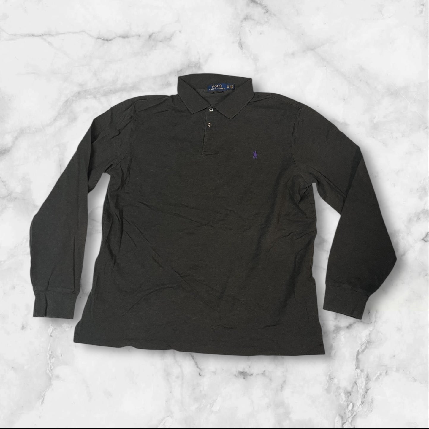 Polo Ralph Lauren Vintage Poloshirt Langarm Xl 5172