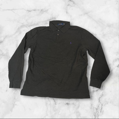 Polo Ralph Lauren Vintage Poloshirt Langarm Xl 5172
