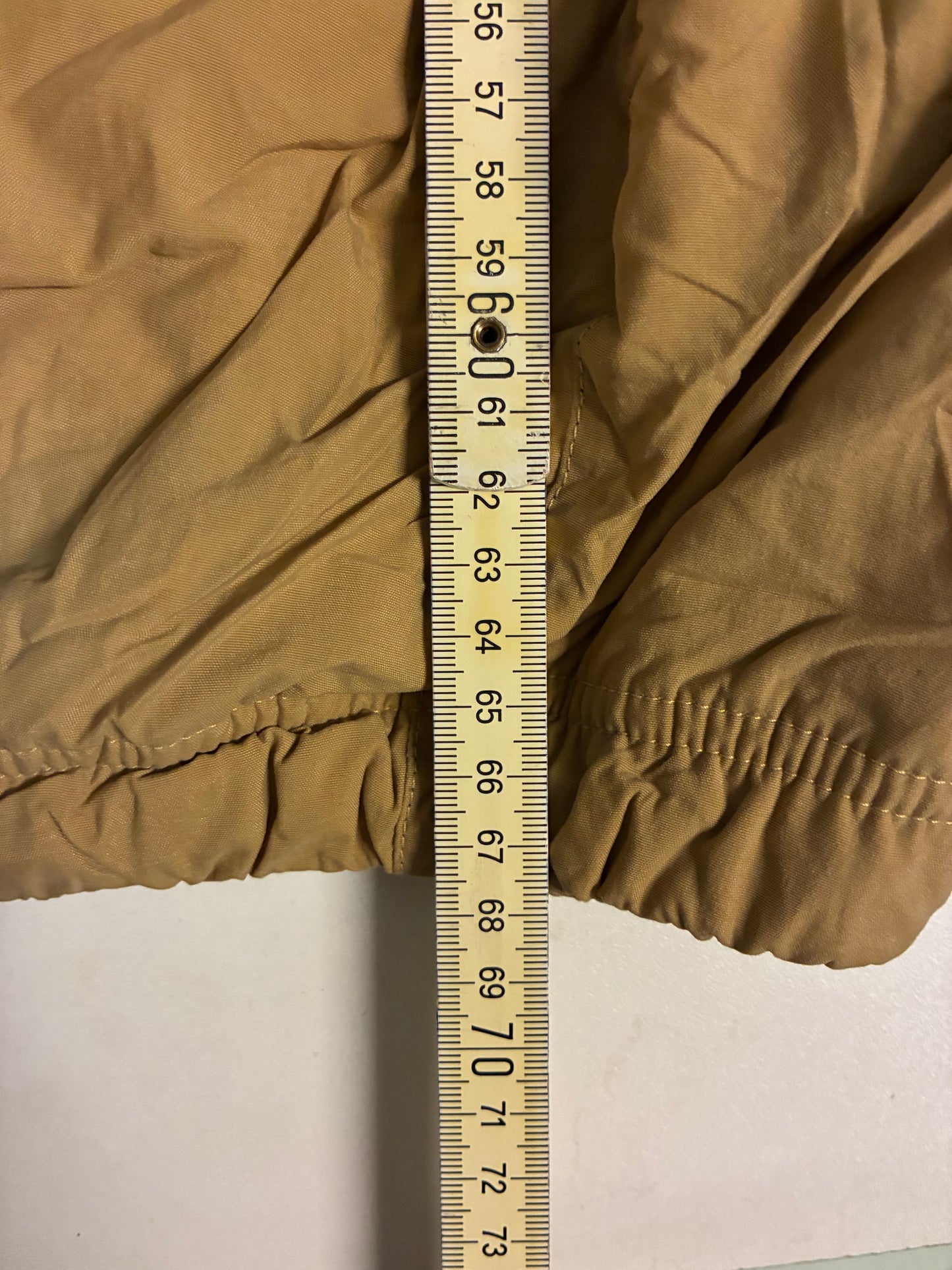 Vintage Reebok Sweatshirt aus Regenjacken Stoff S fit M 5930