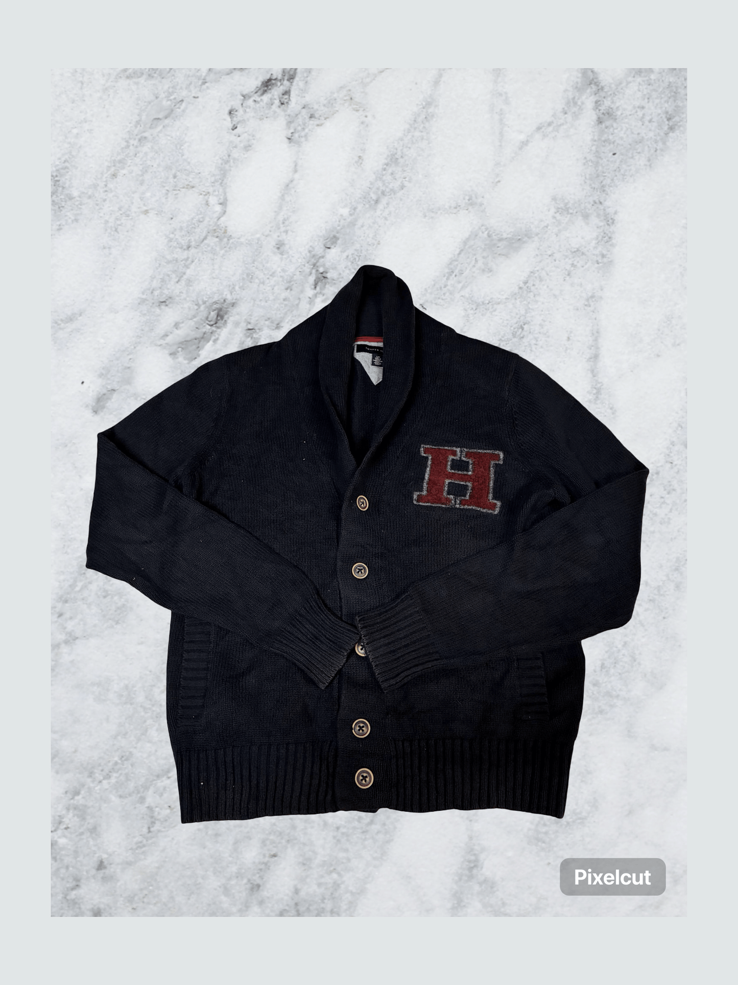 Vintage Tommy Hilfiger Strick Cardigan S 6298