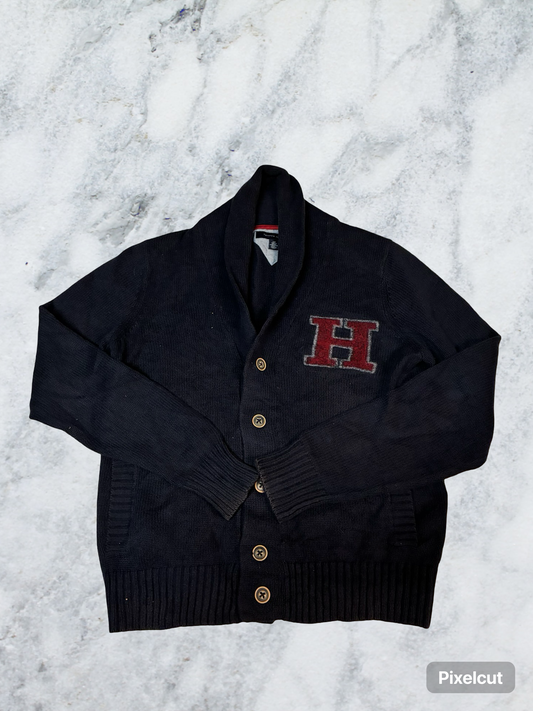Vintage Tommy Hilfiger Strick Cardigan S 6298
