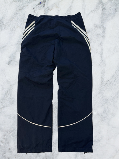 Adidas Vintage Trackpants L baggy Bund beschädigt 6928