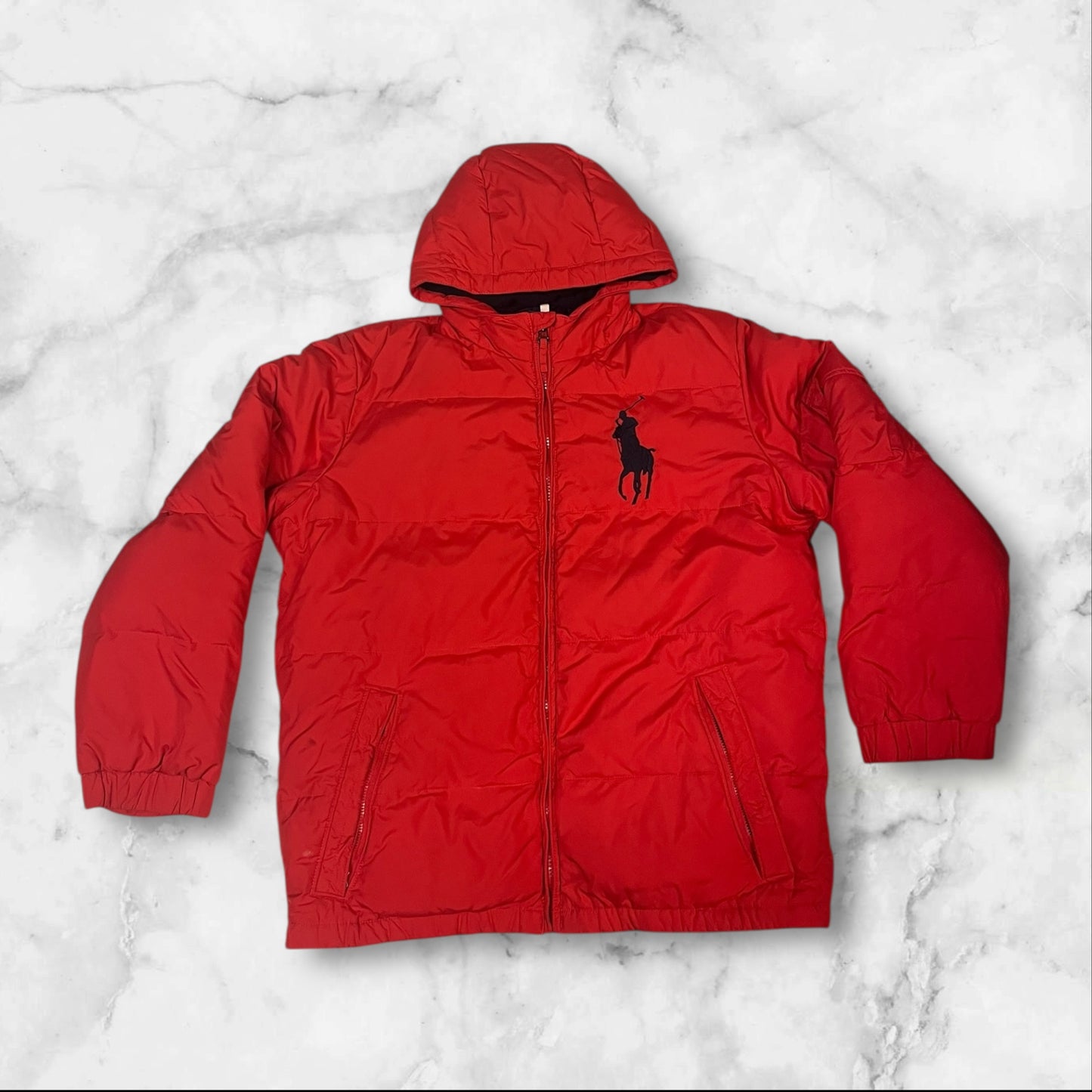 Polo Ralph Lauren Vintage Daunenjacke Kids Xl fit S 4743