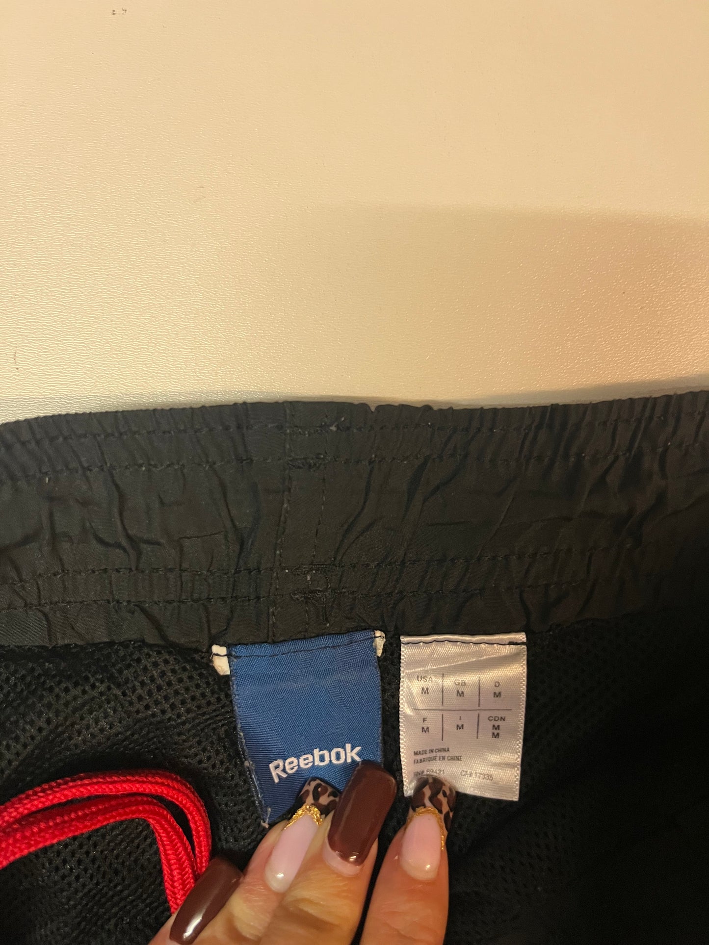 Vintage Reebok Trackpants baggy M 5626