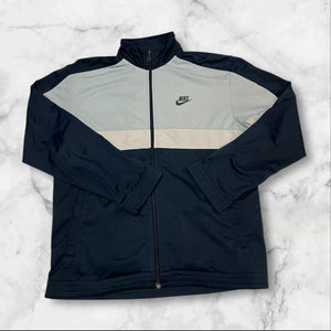 Nike Vintage Trackjacket Nylon Stoff aus Regenjacke #9065 GrL