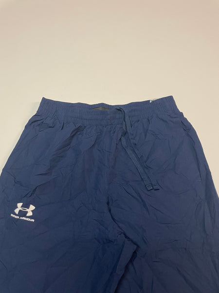 Under Armour Vintage Trackpants Nylon Stoff aus Regenjacke Baggy #9071 Gr M