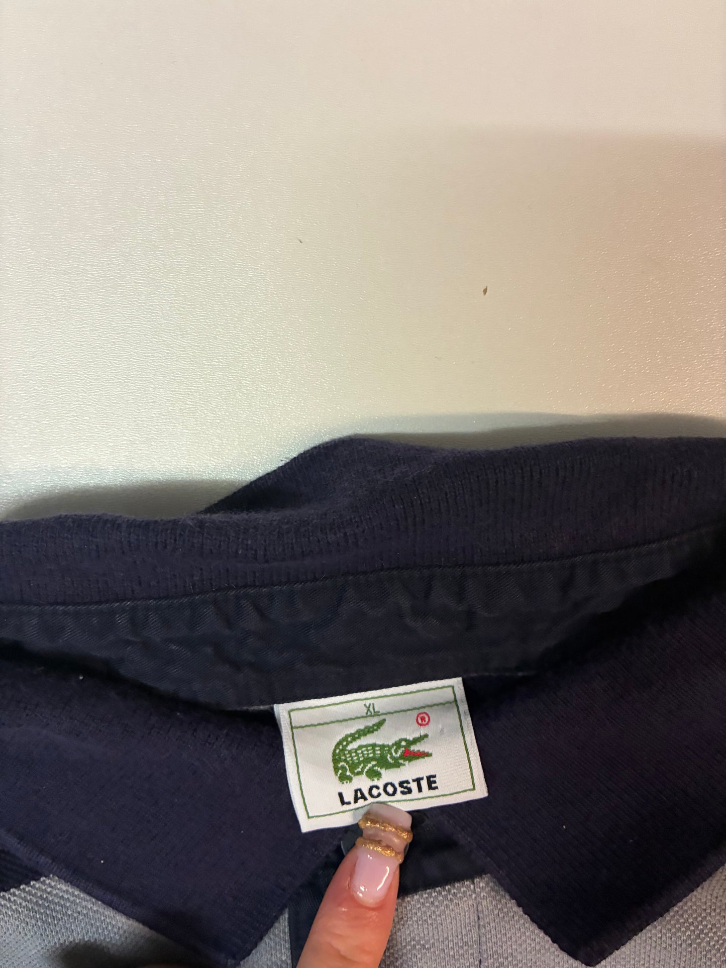 Vintage Lacoste Pullover XL fit L 6089