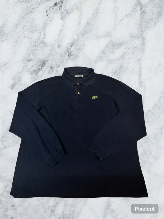 Vintage Lacoste Sweatshirt M Navy 6072