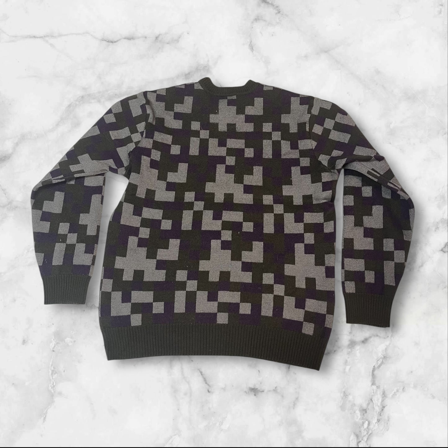 Lacoste Vintage Pullover M 100% Wolle 4895