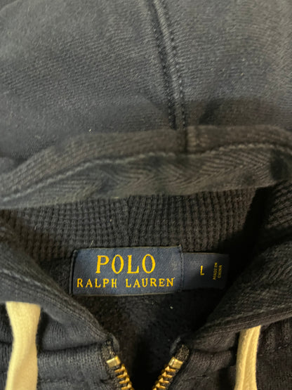 Polo Ralph Lauren Vintage Zipper Navy L 4241