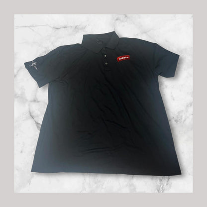 Vintage Nike Polo Shirt mit Etikett XL 4186