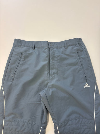Adidas Vintage Trackpants M baggy unten umgenäht 6811