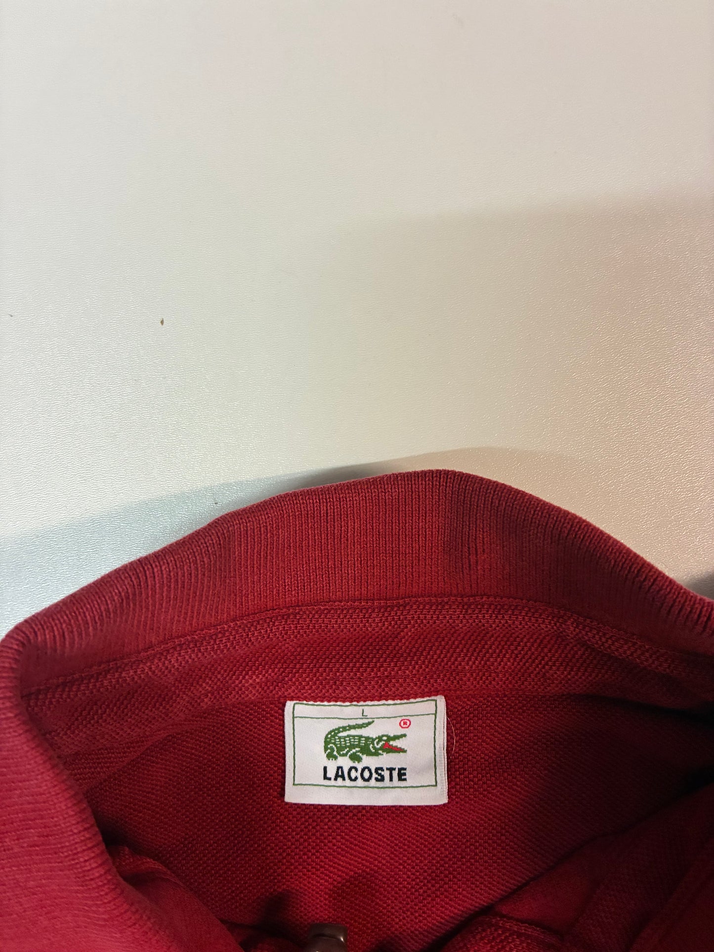 Vintage Lacoste Langarm Shirt L fit S 6093