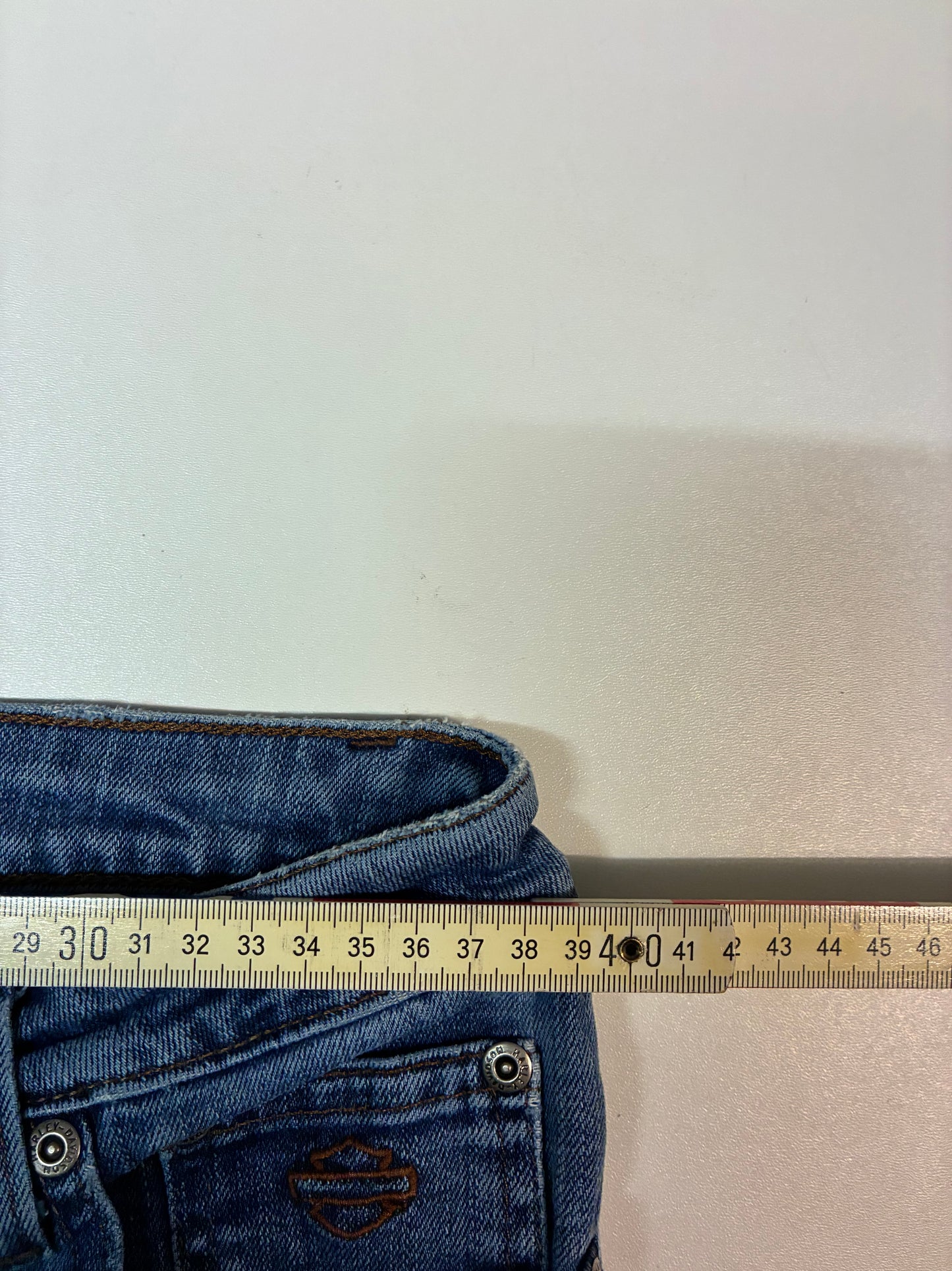 Vintage Harley Davidson Jeans baggy S 6258