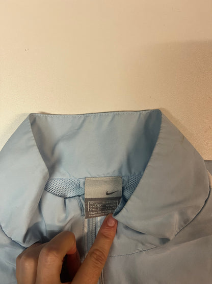 Vintage Nike Regenjacke babyblau L fit S 5747