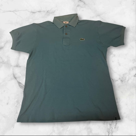 Vintage Lacoste Polo Shirt S babyblau 4766