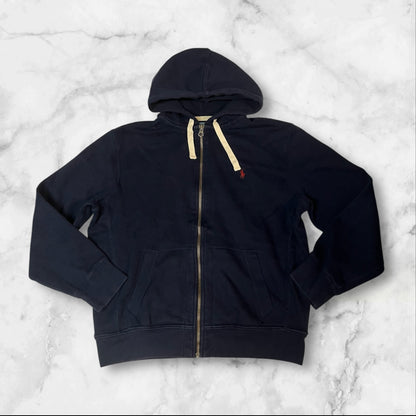 Polo Ralph Lauren Vintage Zipper Navy L 4244