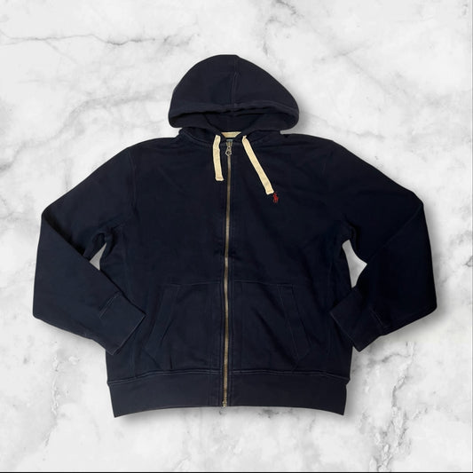 Polo Ralph Lauren Vintage Zipper Navy L 4244