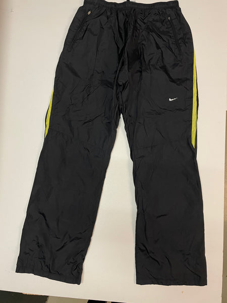 Nike Vintage Trackpants Baggy Nylon Stoff aus Regenjacke #8792 Gr M