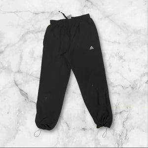 Adidas Vintage Trackpants Baggy Nylon Stoff aus Regenjacke #8835 Gr S