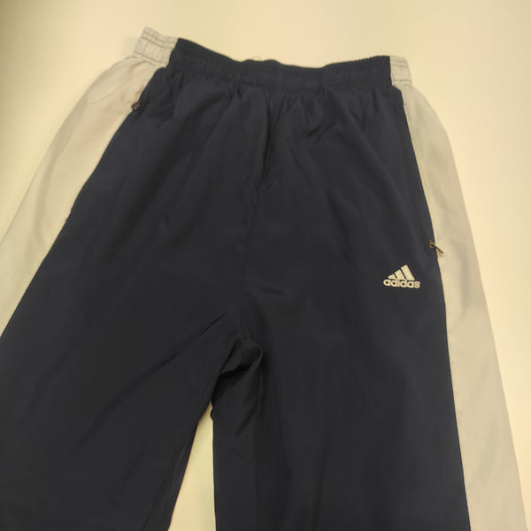 Adidas Vintage Trackpants Nylon Stoff aus Regenjacke M #8019