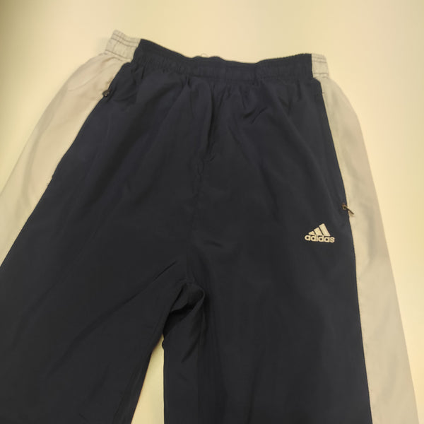 Adidas Vintage Trackpants Nylon Stoff aus Regenjacke M #8019