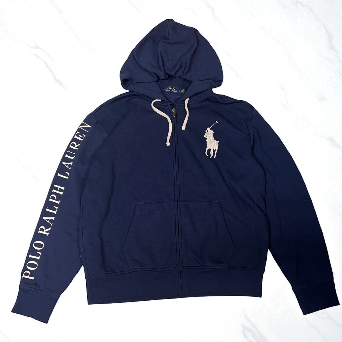 Vintage Polo Ralph Lauren Hoodie L fit M 4377