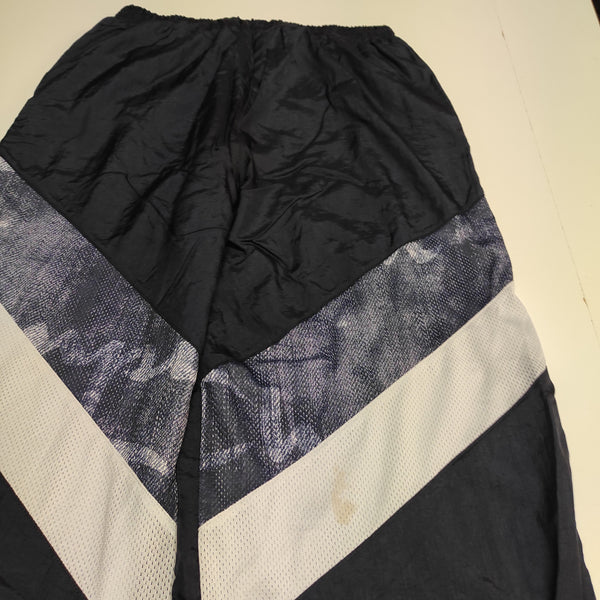 Champion Vintage Trackpants Baggy L Nylon Stoff aus Regenjacke #8541