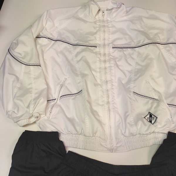 FBF Black n White Vintage Tracksuit L #8197