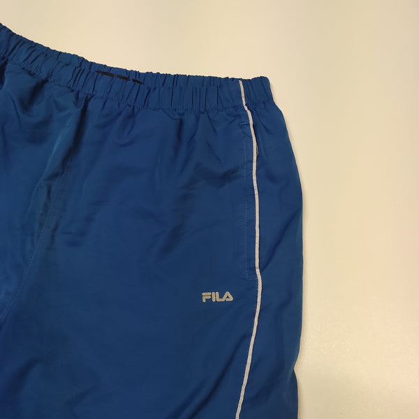 Fila Trackpants Vintage Baggy Reflective Nylon Stoff aus Regenjacke #8101