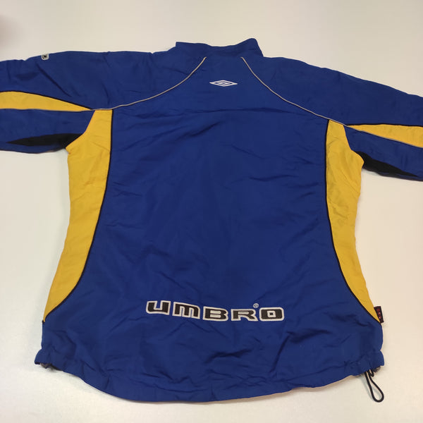 Umbro Vintage Trackjacket nylon stoff aus Regenjacke M (S fit M) #8184