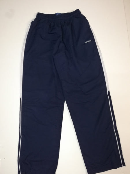 Reebok vintage Trackpants Baggy M Nylon Stoff aus regenjacke #8611