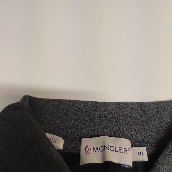 Moncler Vintage Langarn Polo Shirt S #9096