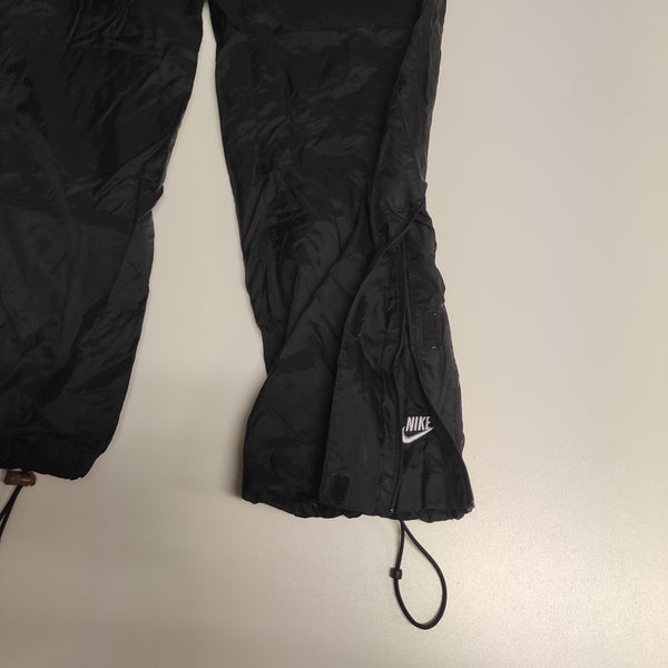 Nike Trackpants Vintage Baggy M Nylon Stoff aus Regenjacke #9110