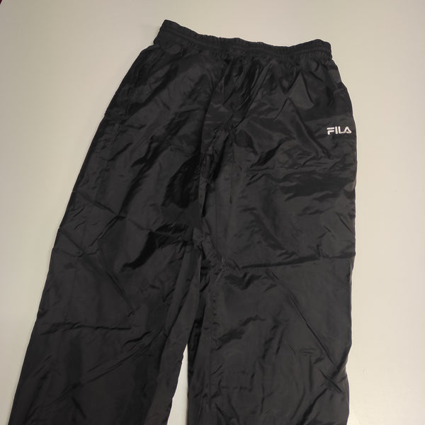 Fila Trackpants Vintage Baggy XL Nylon Stoff aus Regenjacke #8500