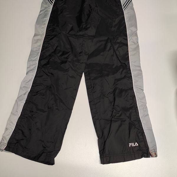 Fila Trackpants Vintage Baggy L Nylon Stoff aus Regenjacke Baggy #8486 ( M fit L)