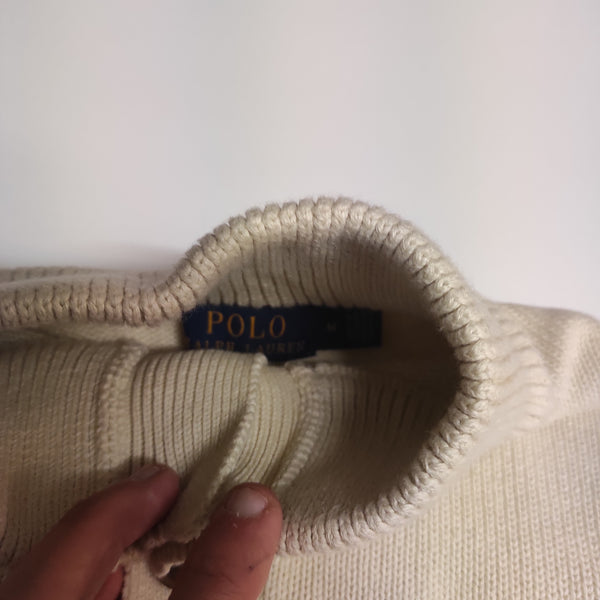 Ralph Lauren Vintage Beige Pullover #9306 S - M