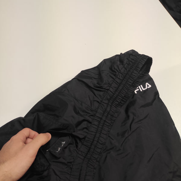 Fila Trackpants Vintage Baggy XL Nylon Stoff aus Regenjacke #8500