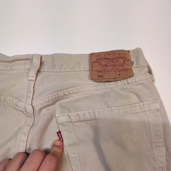 Levis Vintage baggy beige Jeans L 34/34 #9132