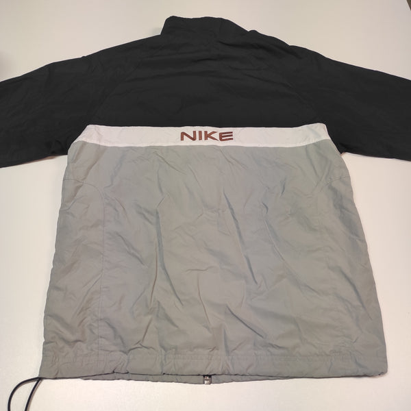 Nike Trackjacket Vintage L nylon Stoff aus Regenjacke #8183