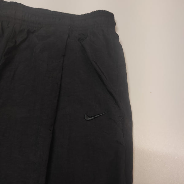 Nike Trackpants Vintage Full Black L (M fit L) Stoff aus Regenjacke #8051