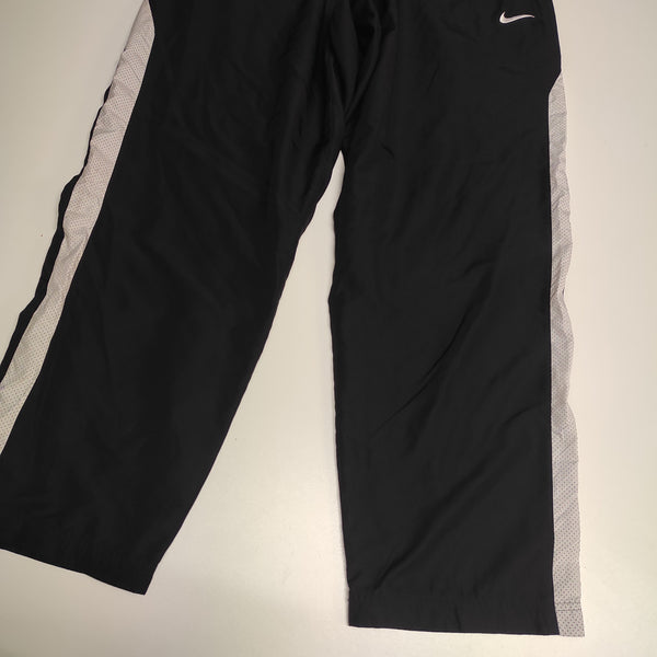 Nike Trackpants Vintage Baggy M Nylon Stoff aus Regenjacke #8497