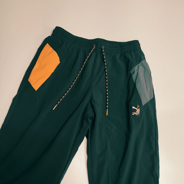 Puma Vintage Trackpants S Nylon Stoff aus Regenjacke ( L fit S) #8478