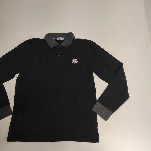 Moncler Vintage Langarn Polo Shirt S #9096