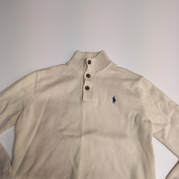 Ralph Lauren Vintage Beige Pullover #9306 S - M