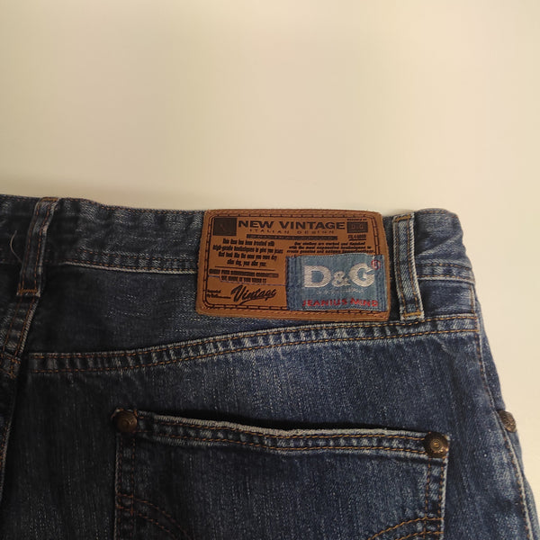 Dolce Gabbana Vintage Baggy Jeans XL #9403