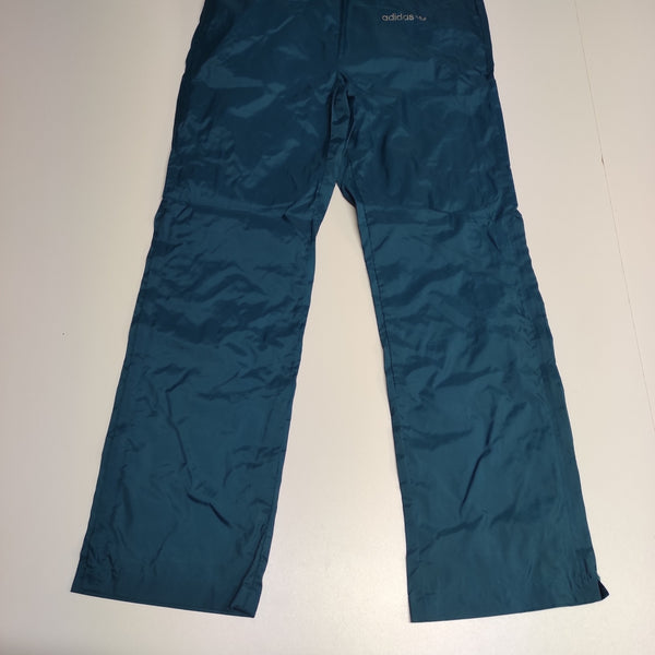 Adidas Vintage Trackpants Baggy L Nylon Stoff aus Regenjacke #8540