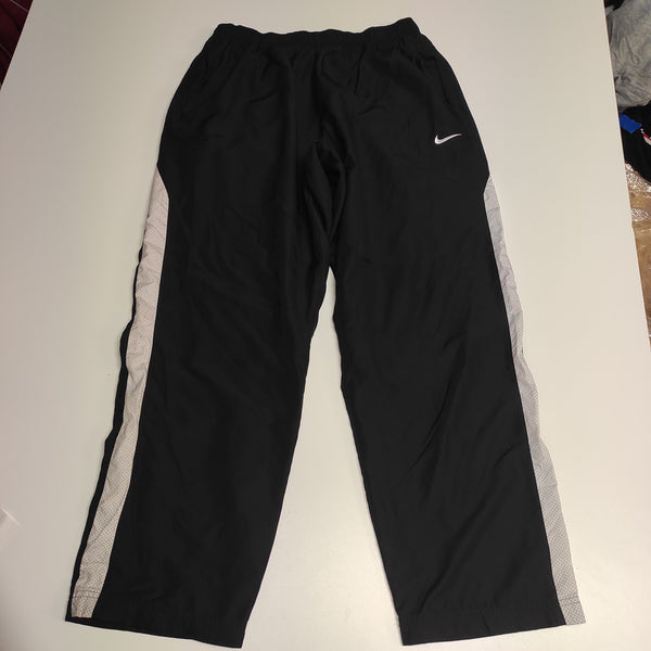 Nike Trackpants Vintage Baggy M Nylon Stoff aus Regenjacke #8497