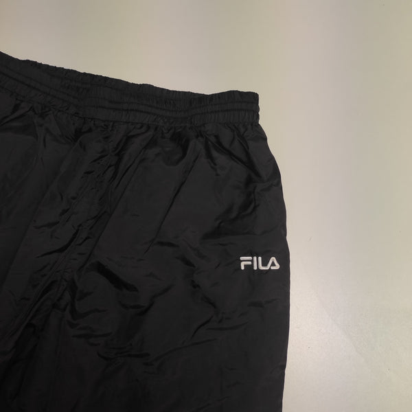 Fila Trackpants Vintage Baggy XL Nylon Stoff aus Regenjacke #8500