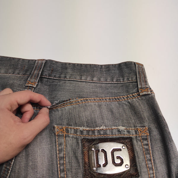 Dolce Gabbana Vintage Baggy Jeans L #9295